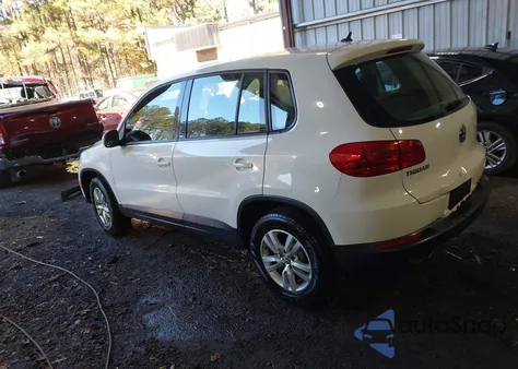 2013 Volkswagen Tiguan S из США, поврежденный, VIN WVGAV3AX3DW566784